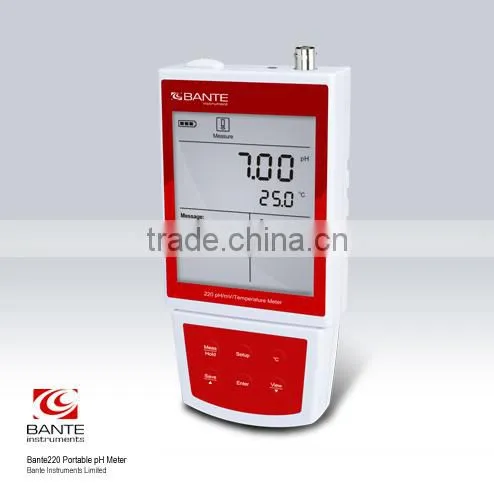 Bante220 Handheld pH Meter | Economical pH Meter