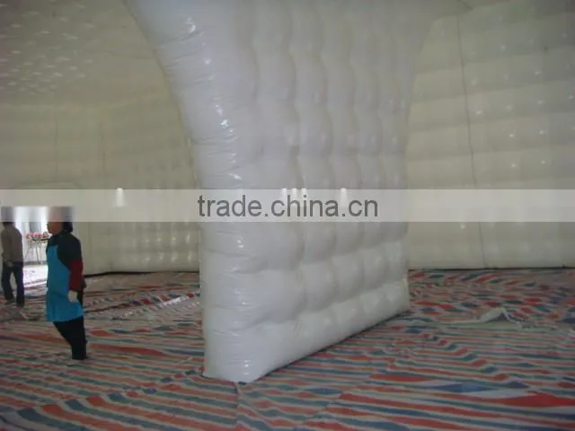 China Inflatable Tent White PVC Large Inflatable Cube Tent For Event