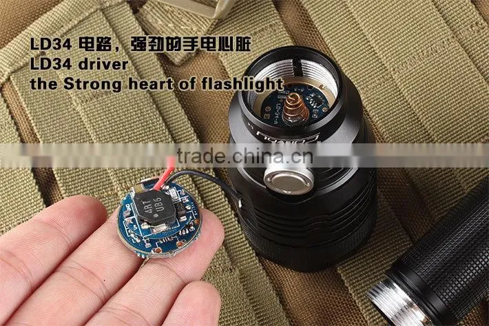 Professional high power flashlight long distance rechargeable led torch flashlight