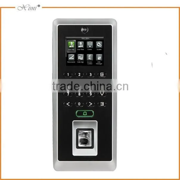 Biometric F21 fingerprint access control and time attendance machine finger print door lock with RFID card reader