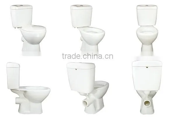 Alibaba hot sale washdown promotion western p trap toilet