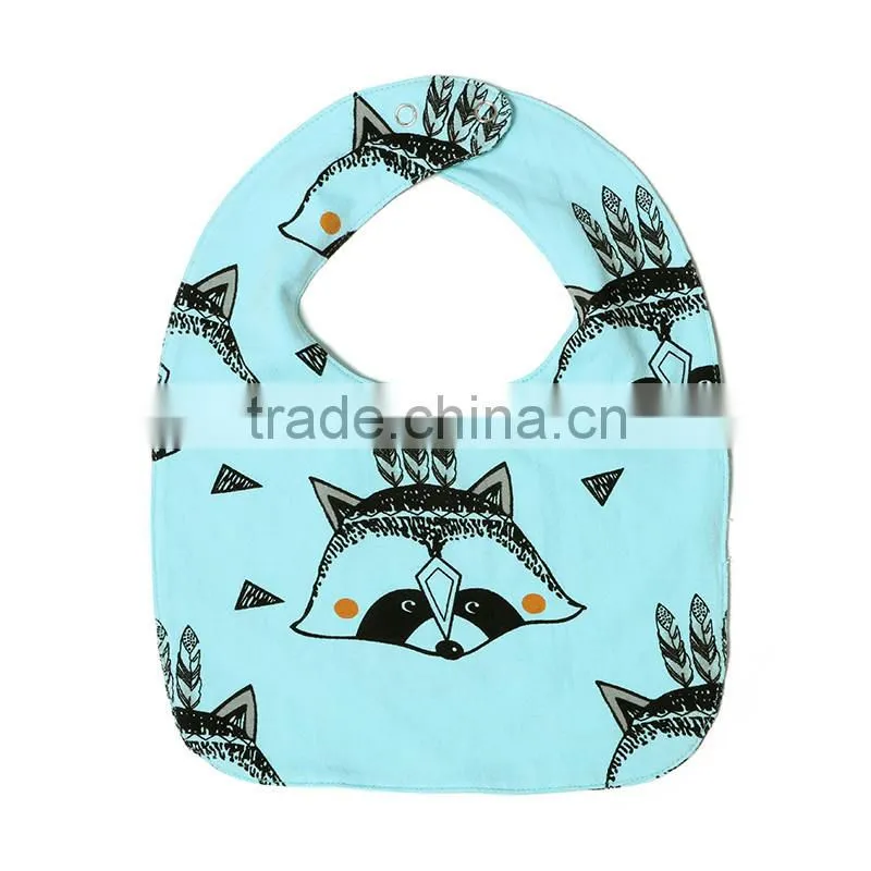 wholesale 2016 latest new design baby boys clothing sets boutique 4 pieces cotton fox print soft outfits