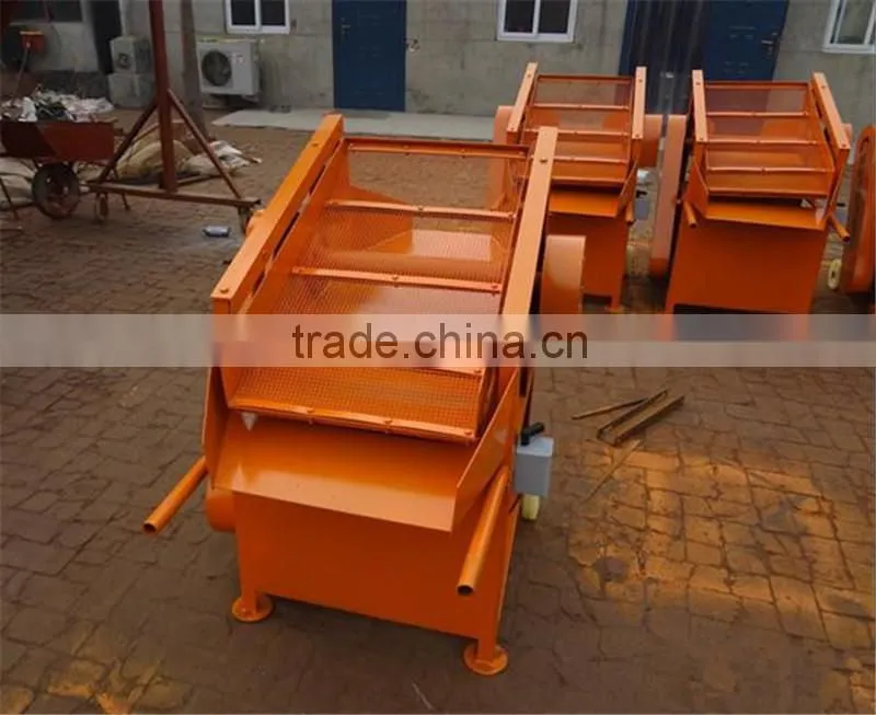 Good helper of Construction Industrial!! Small Mobile Electric Sand Screen for Sale