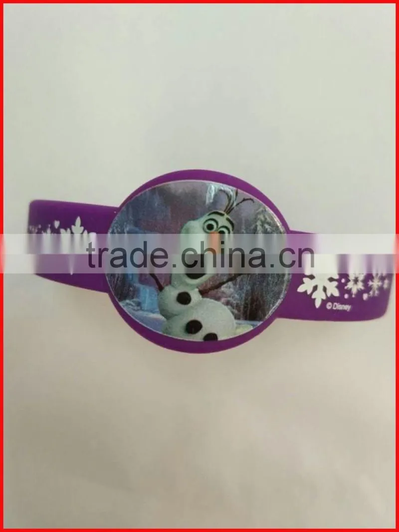 Waterproof kids wrist bracelet silicone watch