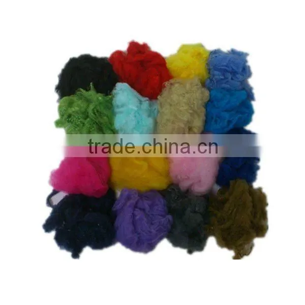 machine recycled 100% pet polyester staple fiber