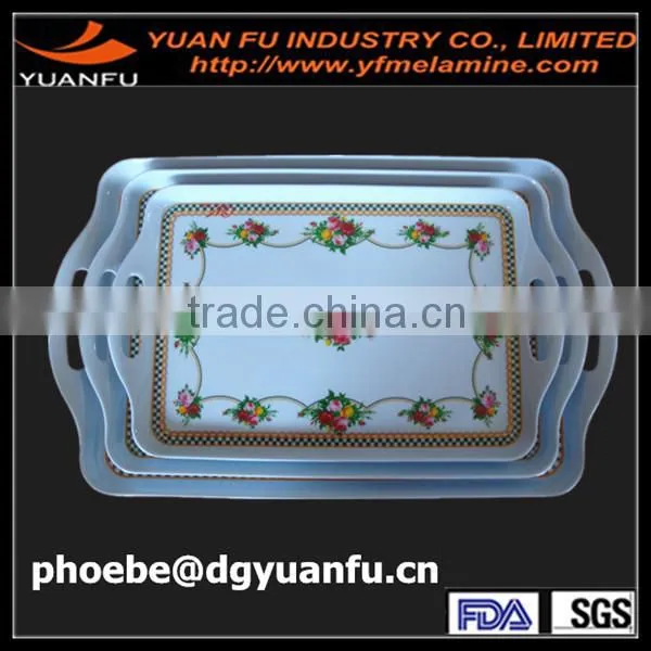melamine serving tray