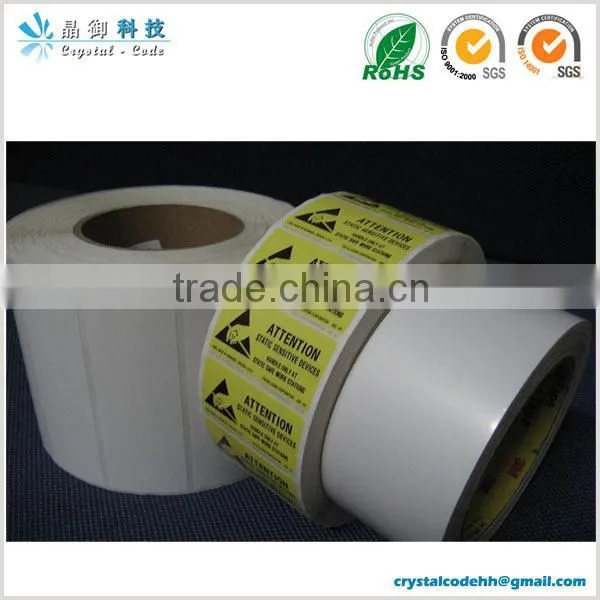 Custom die cut sticker self adhesive labels