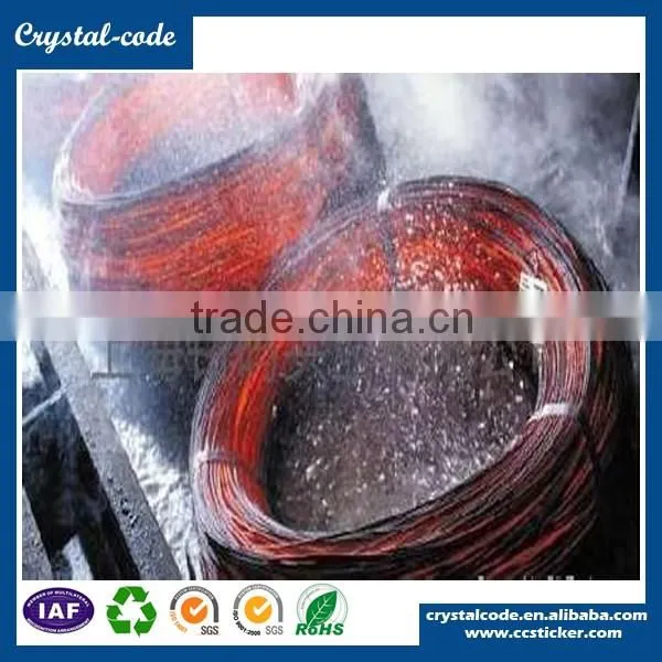 Heat resistant paper sticker self adhesive label