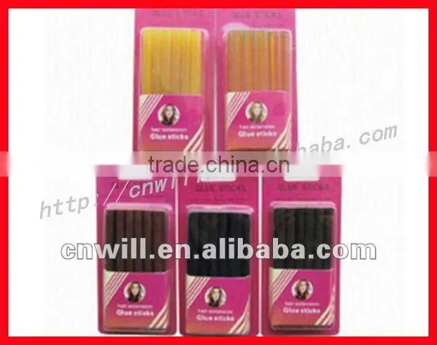 hair glue hair extension keratin nail tip glue hair extension glue stick