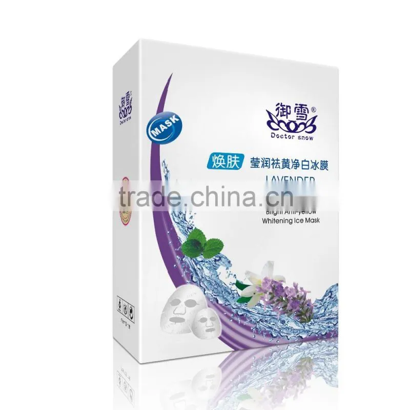 Anti-Wrinkle collagen non woven face mask ISO face mask odm