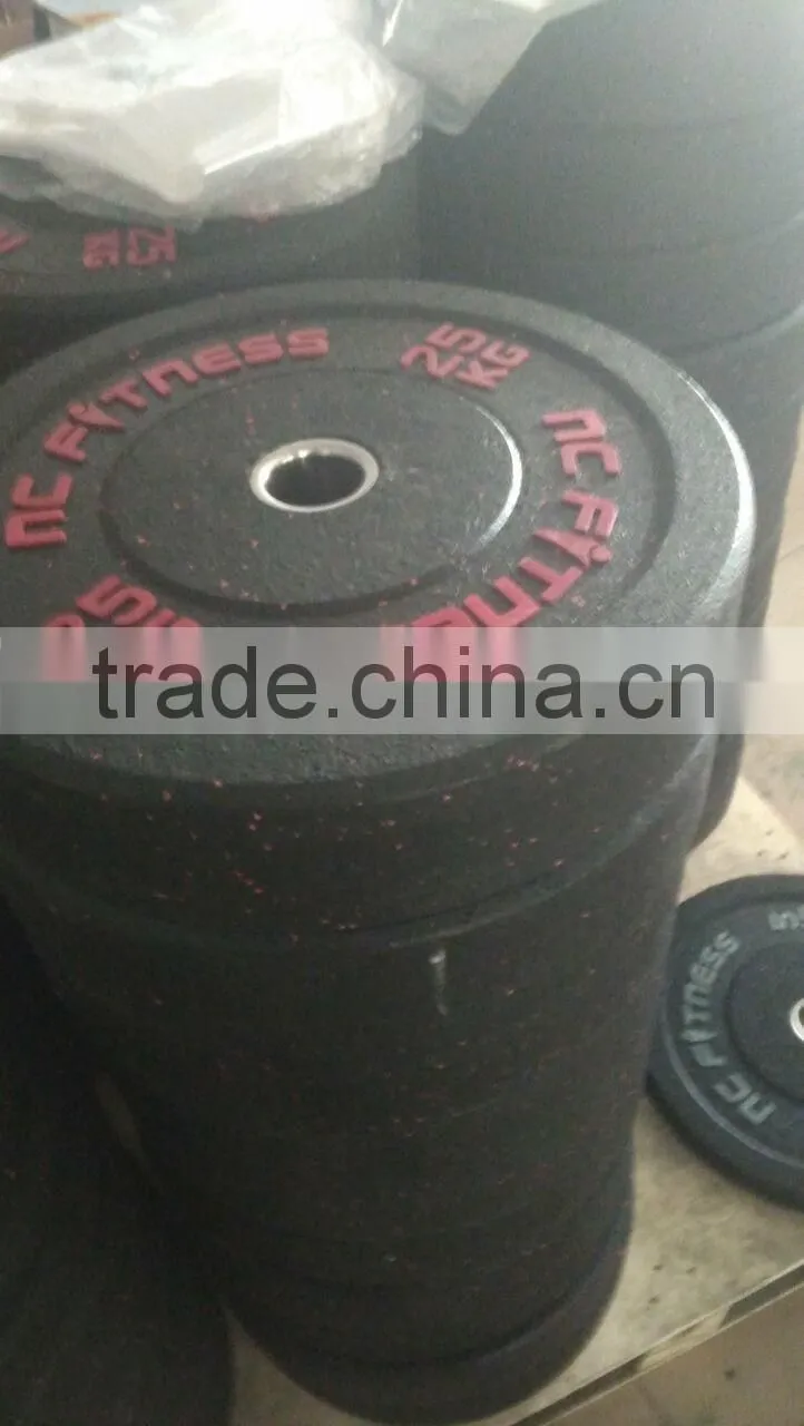 Crossfit 10kg green competition bumper plates
