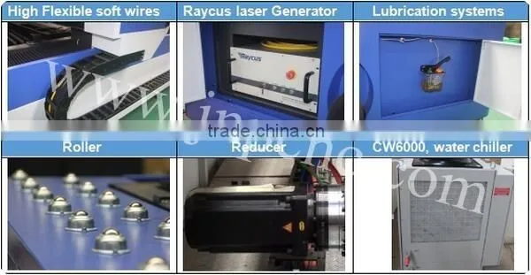 SS/CS/MS/Aluminum/copper metal Fiber cutting metal machine