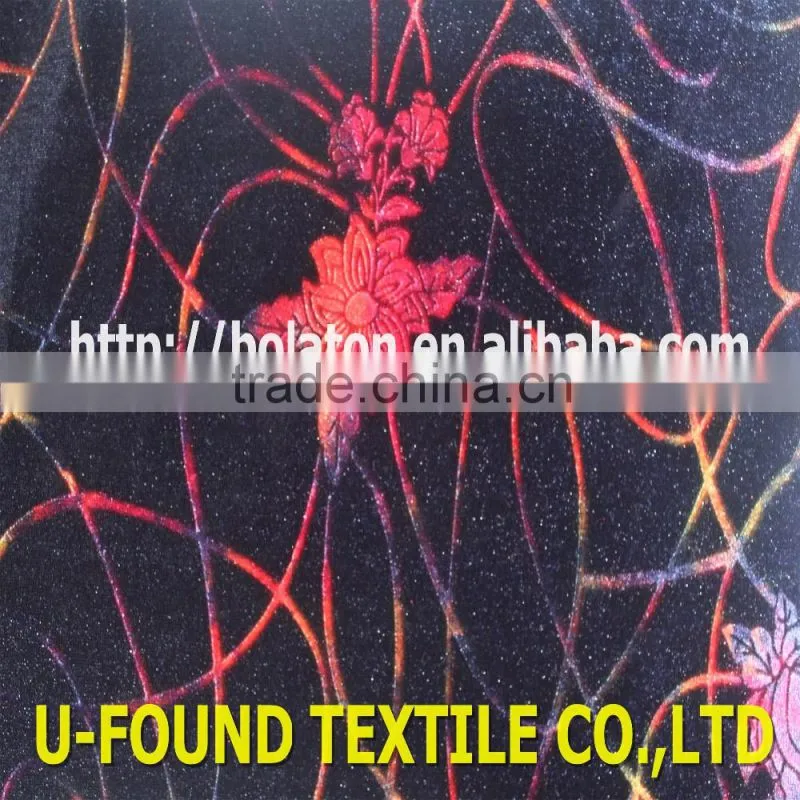 95% POLYESTER 5% SPANDEX NEW KOREA KS 3D COLOUR EMBOSS VELVET ,POLYESTER STRECH VELVET FABRIC MADE IN CHINA