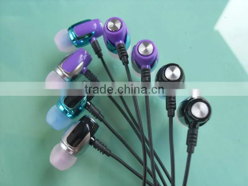 Strereo metal waterproof ear bud & headphone