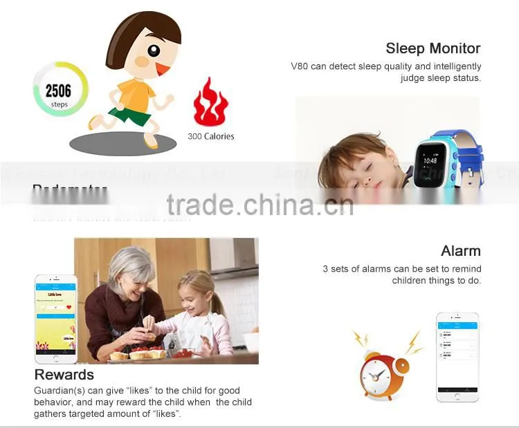 Wrist Watch Anti-lost Smart Locator GPS Tracker SOS GPS Watch for adult