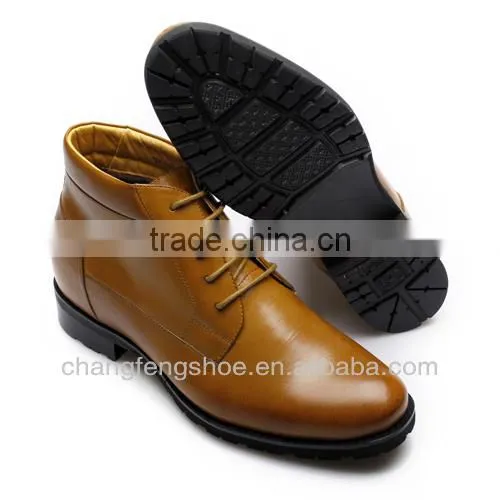 hidden heel boots & genuine leather high heel boots
