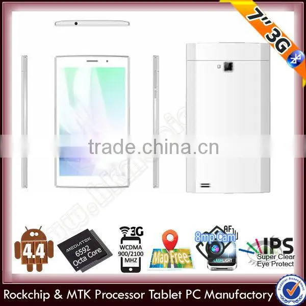 mtk6592 a7 octa core cpu 7 inch tablet with high resolution tablet pc