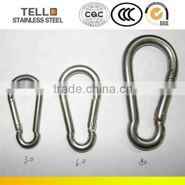 Stainless Steel Snap Hook With Screw