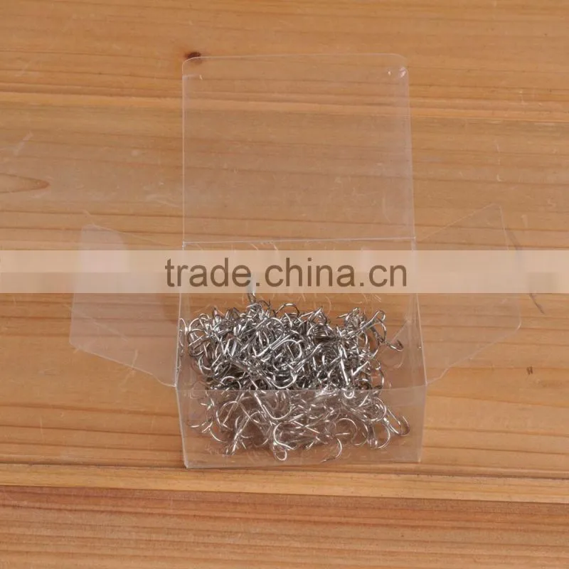 100pcs 8# Fishing Hook High Carbon Steel Treble Hooks Fishing Tackle