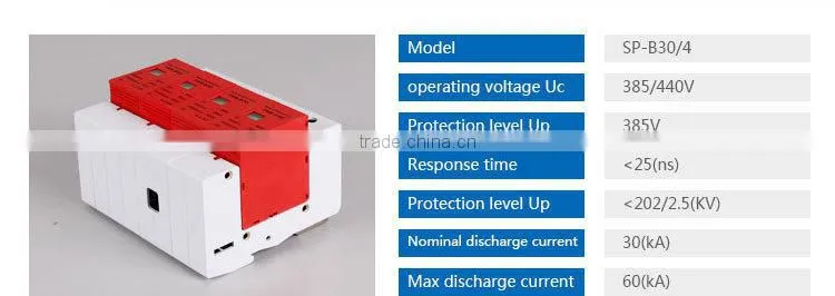 AC Surge Protective Device Waterproof Surge Protector(SP-B30/4)