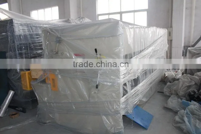 Hydraulic swing beam metal shearing machine