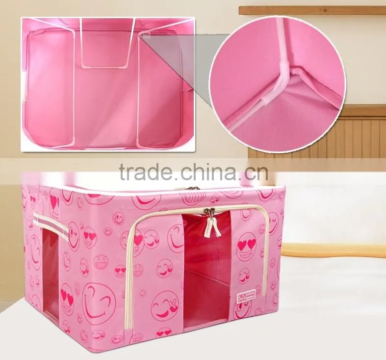 2015 new style Foldable storage box,,fancy living box