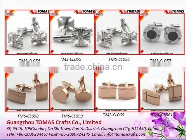 Fashion Mens Cufflinks , Custom Cufflinks , Crystal Cufflinks