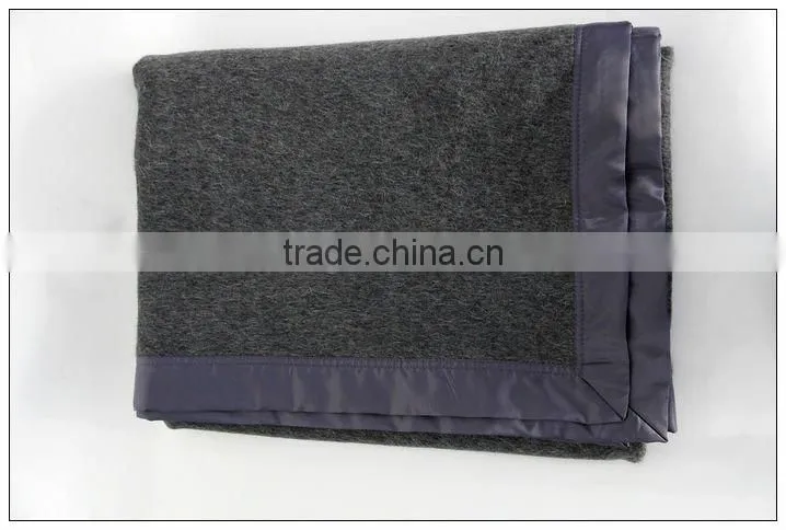 100% WOOL blanket.