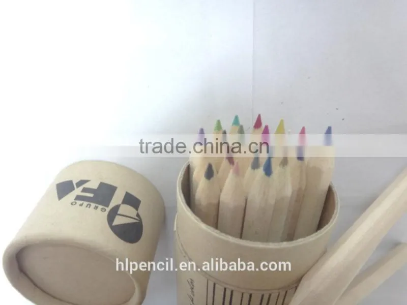 3.5 inch mini color pencil set for promotion item