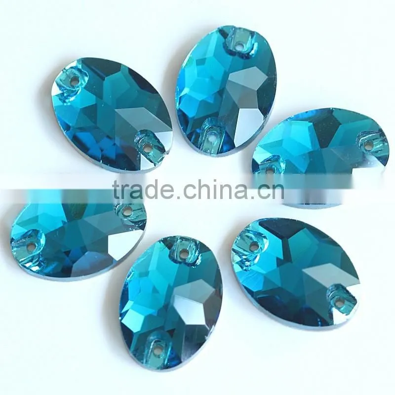 Dress Decoration Flat Back Crystal Rhinestone Sew On