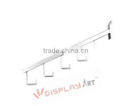 Wall mounted clothes coat hat metal line hanger hook
