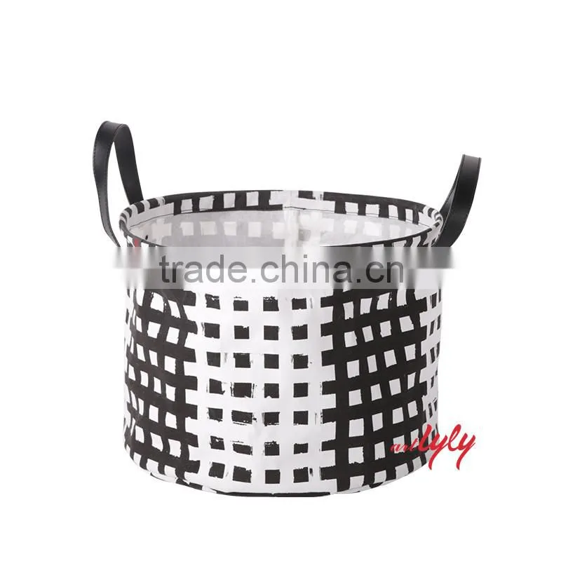 fabric basket samll decorative bulk sundries storage bag for bedroom