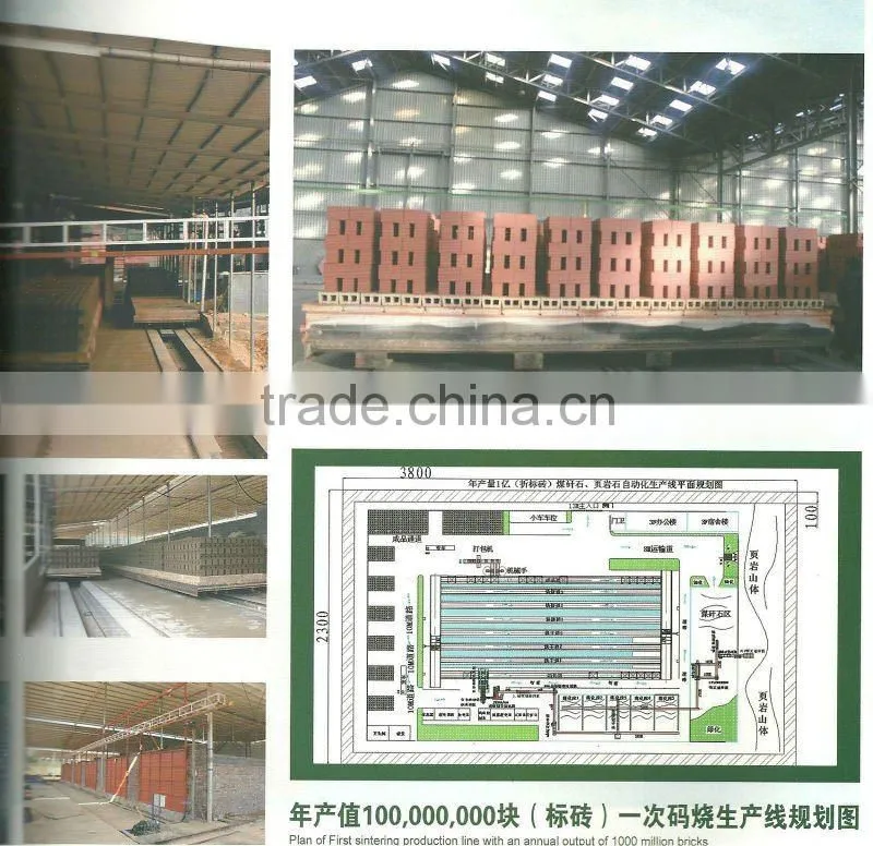 Multi-bucket Excavator of bricks making machine line
