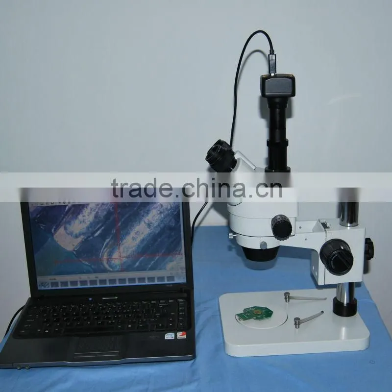 MVV3000CLR USB microscope camera with the function of measurement and equipped with relay lens