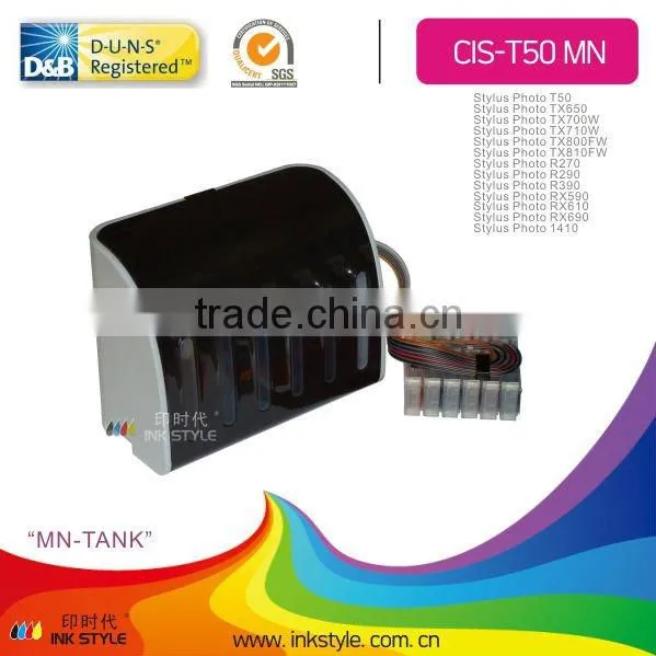Cis for Stylus NX530 NX625,WorkForce 60 545 630 633 635 645 840 845 WF-7510 WF-7520