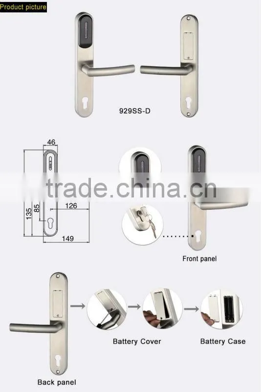 one way door lock system