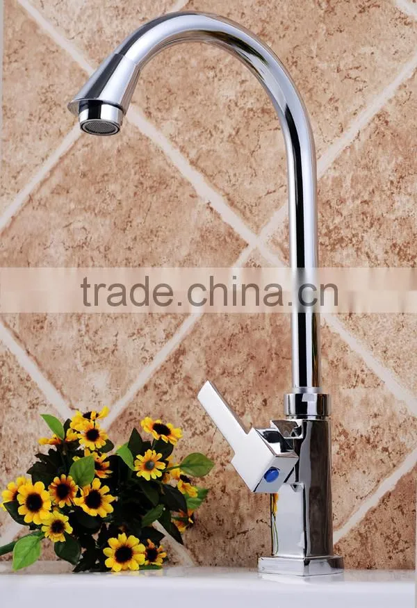 Deltar single lever brass basin faucet
