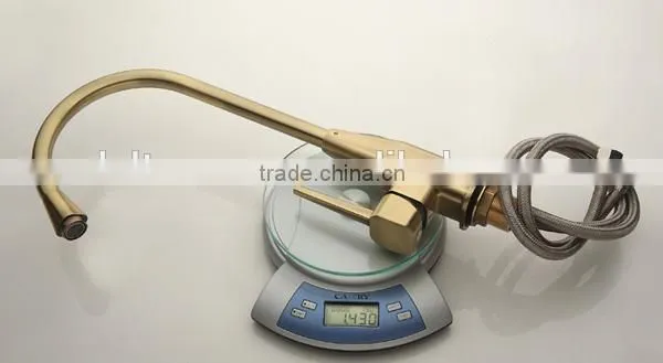 kitchen sink mixer tap, nickel golden faucet sink tap, stainless steel faucet for family cooking,