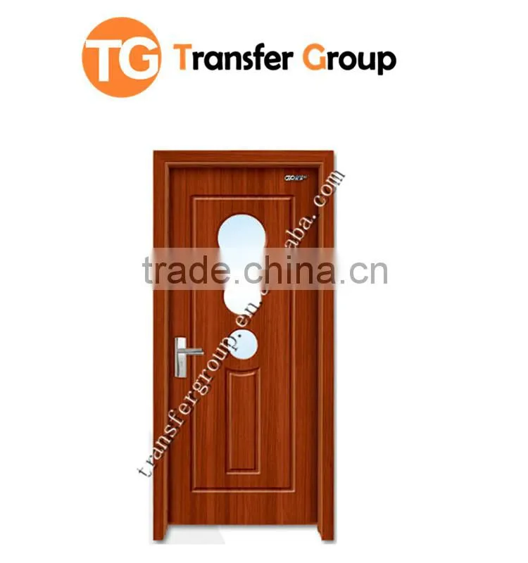 Hot sale new design wooden door for bathroom