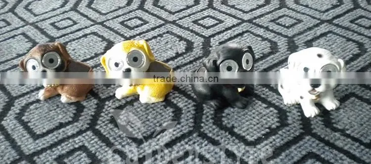 outdoor led garden lights Owl Accent shape, small Statuary cheap solar lights, resin construction bright eye small solar lights