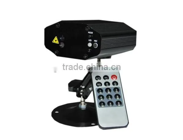 4 Gobo Remote Beautiful Effects Mini Disco stage laser lighting /Christmas lights