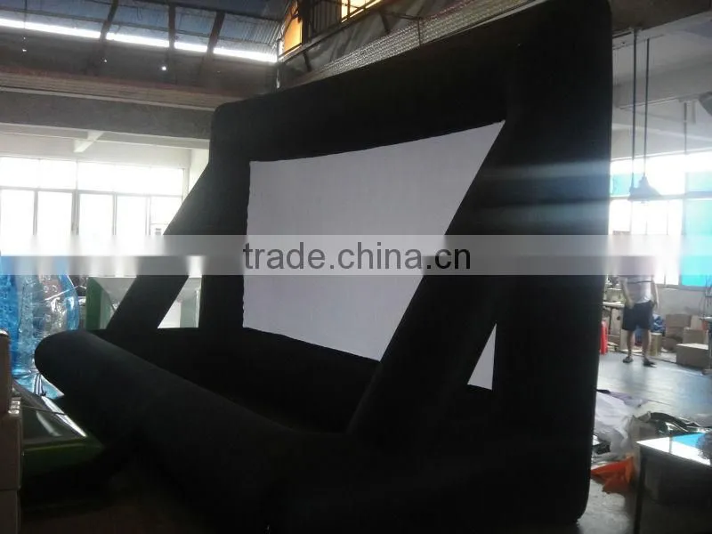 Hola good view inflatables screen for sale