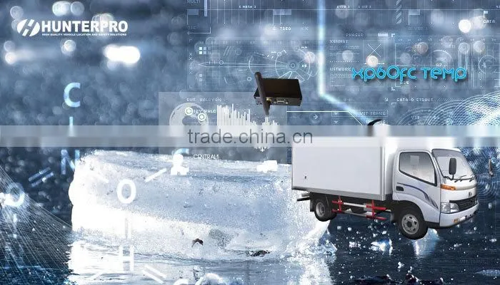 Refrigerated trucks solution, Temperature sensor, Excess temperature alerts, Fleet management, Remote shutdown, Data logger-TEMP
