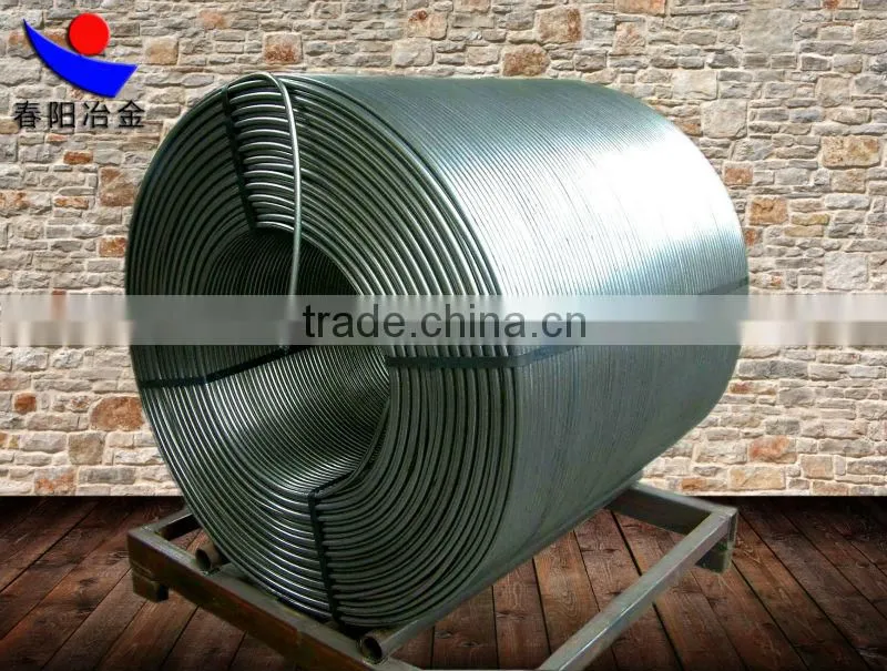 casi cored wire high silicon calcium weight in mineral and metallurgy Chinese manufacturer