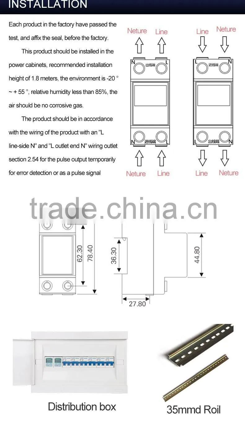 home wireless energy monitor / LCD digital energy meter calculate the cost of energy real-time voltage of the power