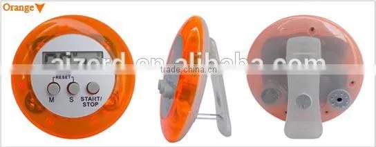 The circular digital kitchen timer
