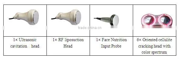 Fast slimming portable ultrasound cavitation&rf slimming machine-F013 for home use