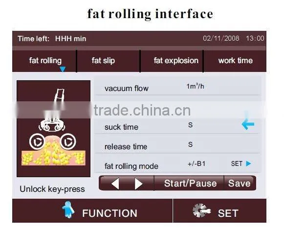 Powerful Ultrasonic Liposuction Equipment With Vacuum -F002