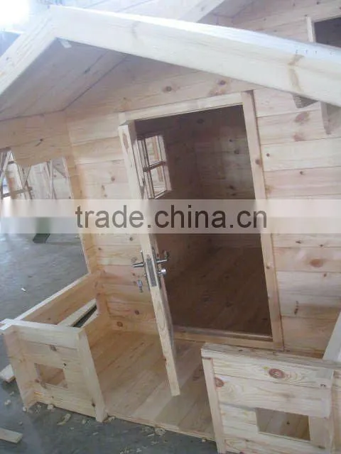 Kids Outdoor Wooden Playhouse