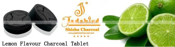 lemon flavour fast lighting charcoal tablets for incense